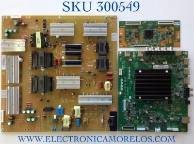 KIT DE TARJETAS PARA TV VIZIO / MAIN 3665-0402-0150 / 0171-2272-6603 / T-CON LJ94-35367K / 15Y_65_FU11BPCMTA4V0.3 / FUENTE 0500-0505-2530 / 050005052530 / FSP285-2PZ01 / MODELO M65-E0 LAUSSOAT
